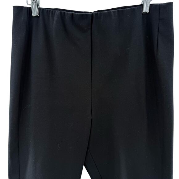 Rag & Bone Black Cotton Blend Slim Straight Casual Trouser Pants Back Zip 12 - Picture 4 of 12